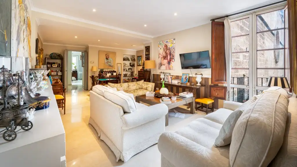 Sala d'estar de Casa o xalet en venda en  Palma de Mallorca amb Terrassa