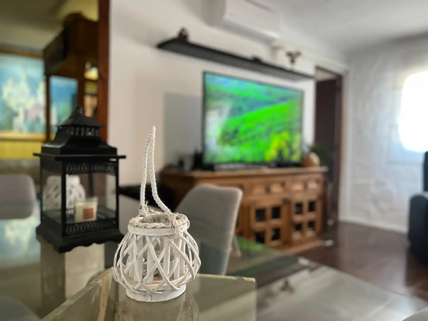 Sala de estar de Casa o chalet en venta en Pinseque con Calefacción, Jardín privado y Piscina