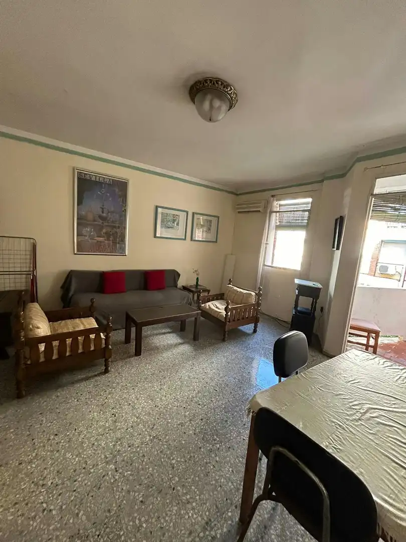 Living room of Flat for share in Sevilla  with Furnished and Washing machine