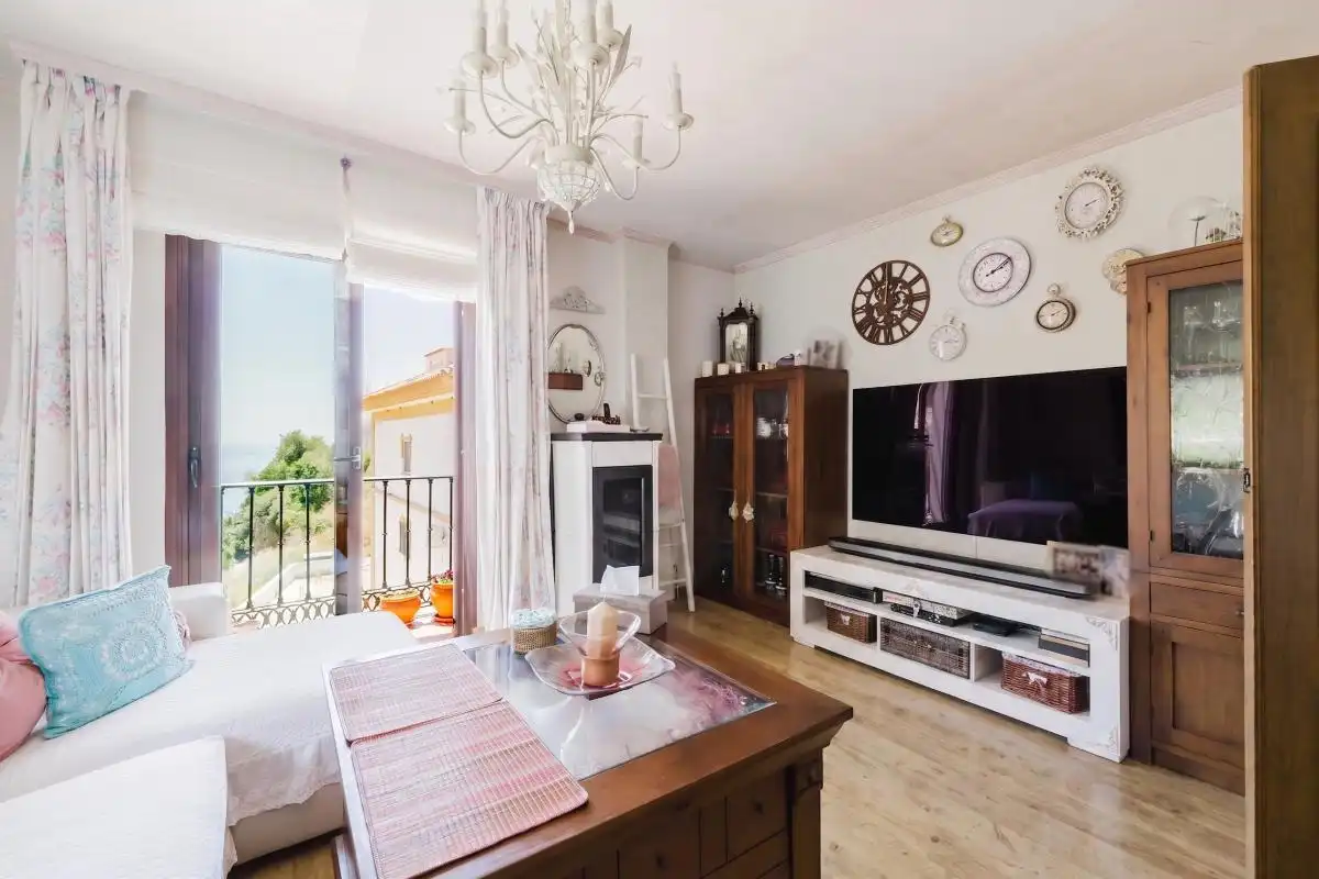Sala d'estar de Pis en venda en Benalmádena amb Aire condicionat, Calefacció i Terrassa