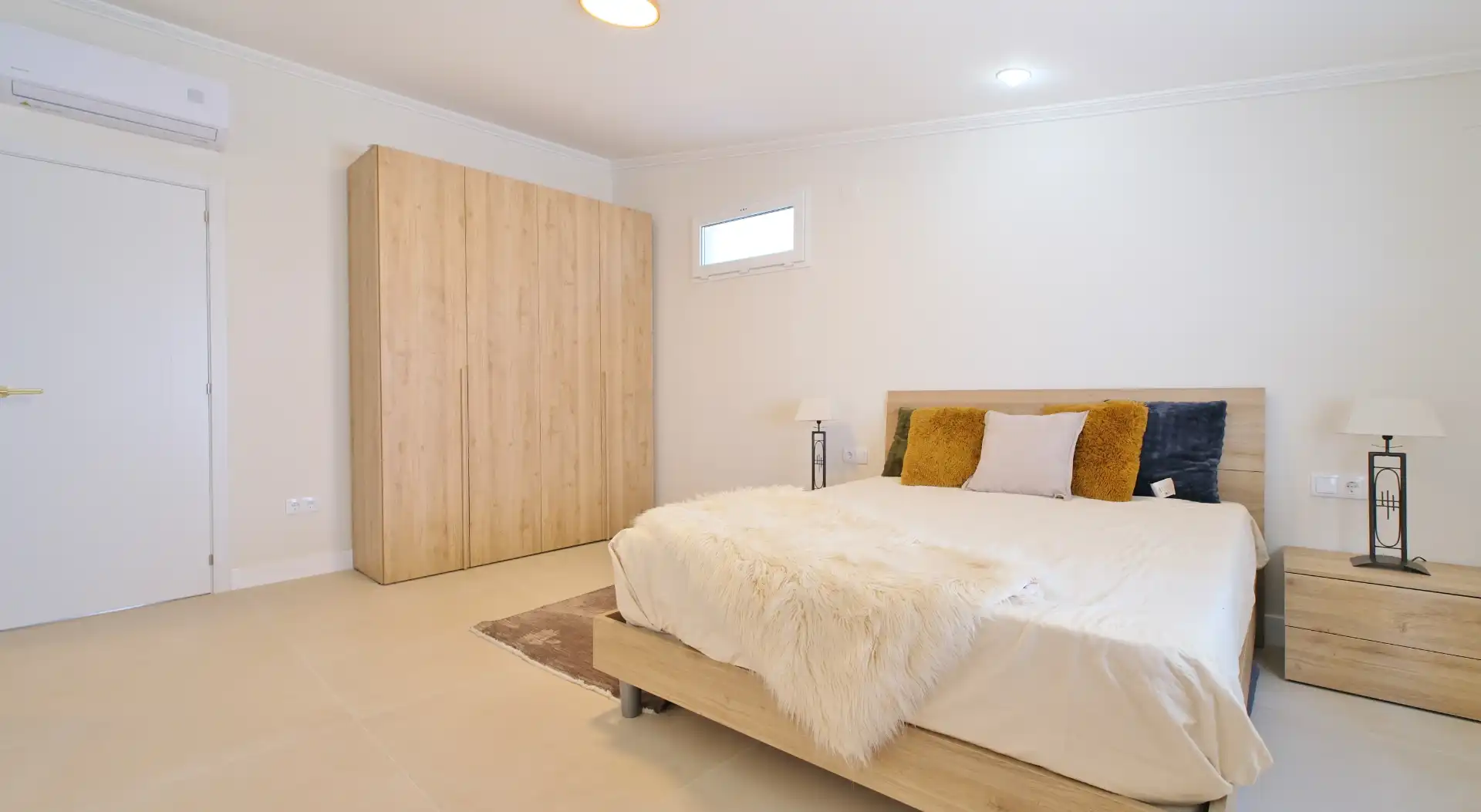 Bedroom of Houses for rent in Sagunto / Sagunt  with Air Conditioner, Heating and Private garden