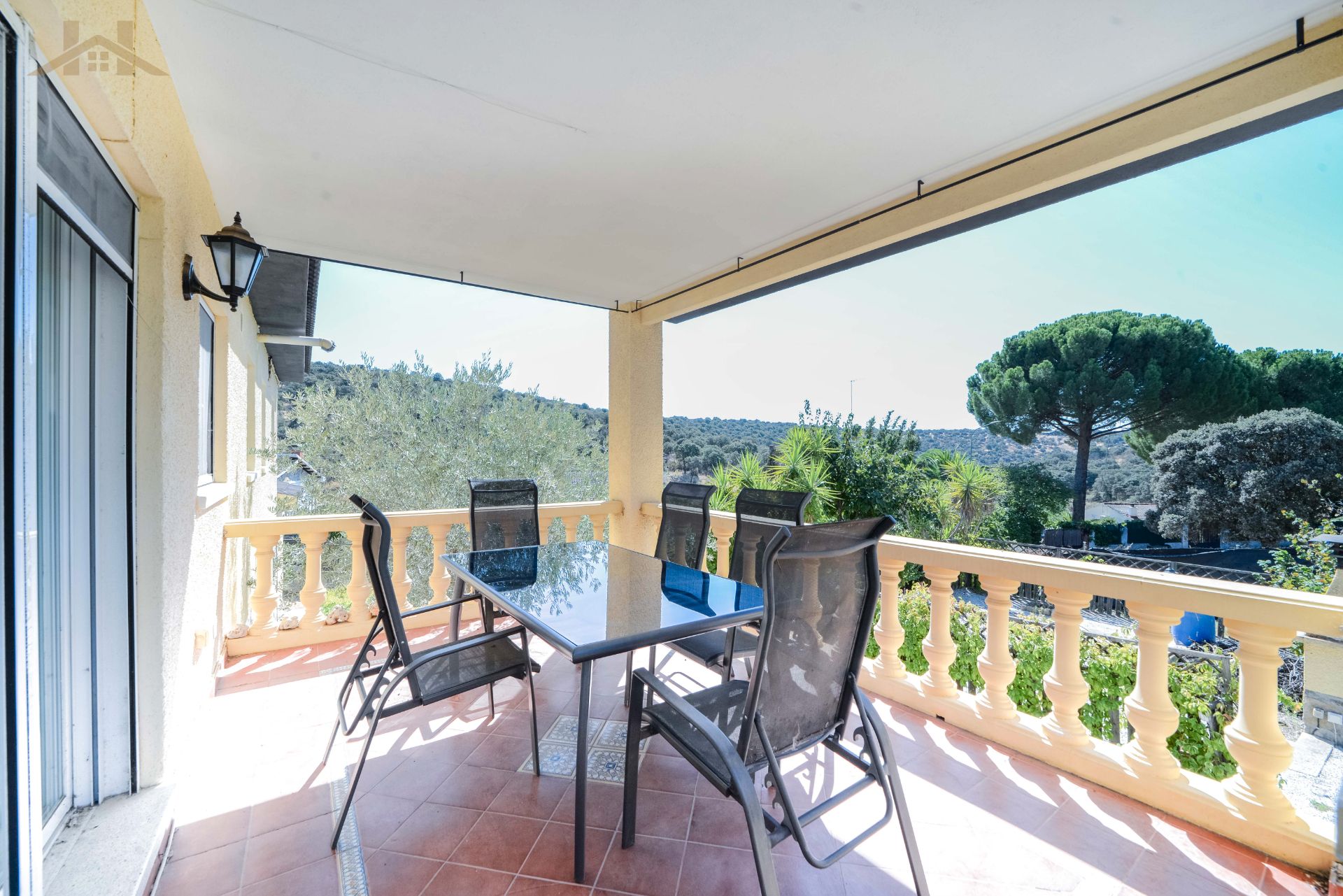 Terraza de Casa o chalet en venta en Villa del Prado con Aire acondicionado, Calefacción y Jardín privado