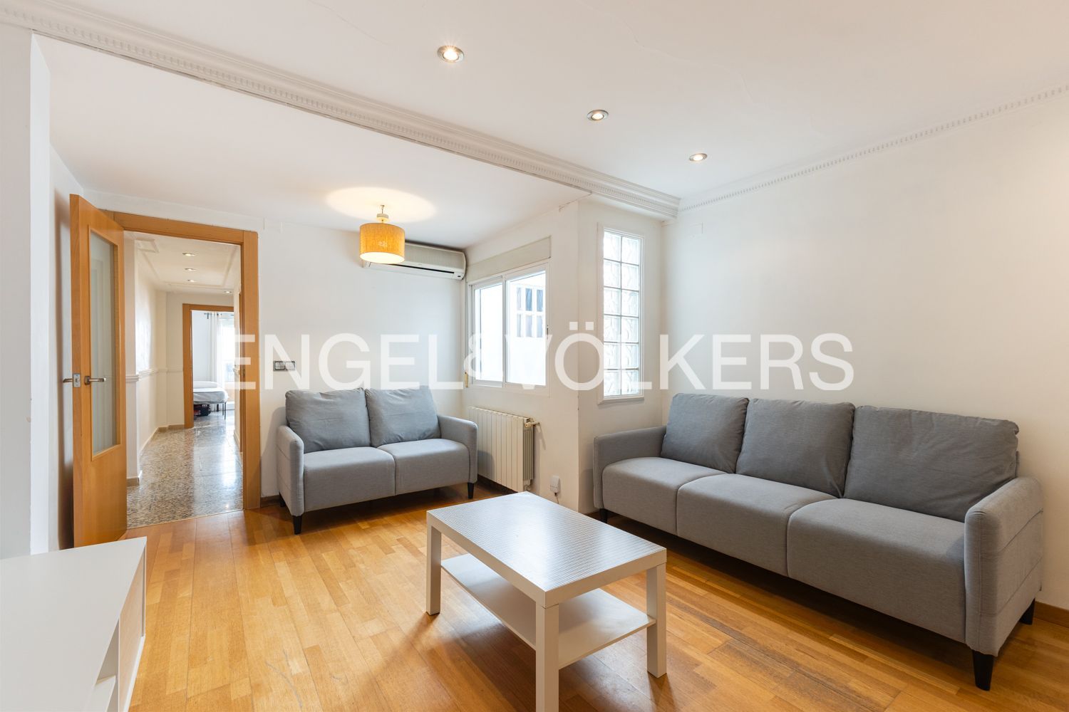 Sala d'estar de Apartament de lloguer en Catarroja amb Aire condicionat, Calefacció i Moblat