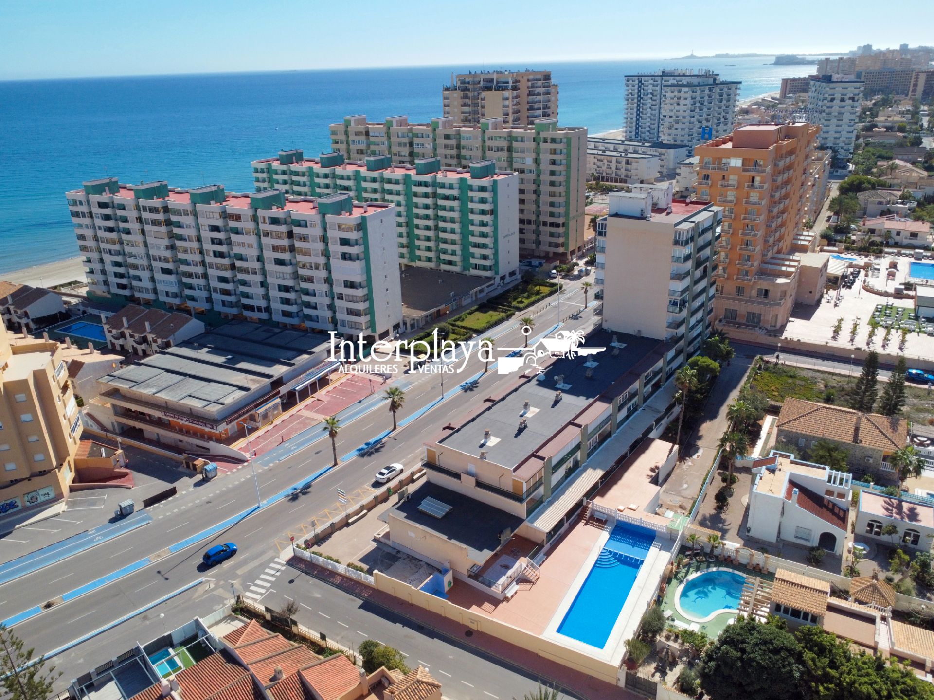 Exterior view of Apartment for sale in La Manga del Mar Menor  with Air Conditioner, Heating and Terrace