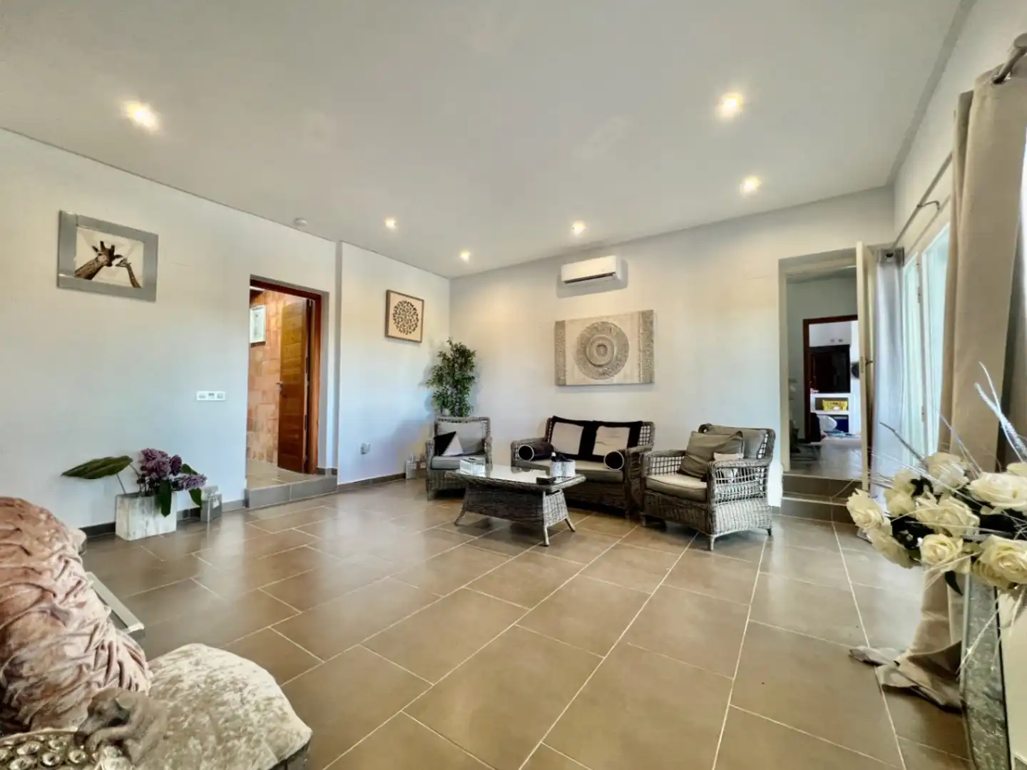 Living room of Houses for sale in Jávea / Xàbia  with Air Conditioner, Heating and Terrace