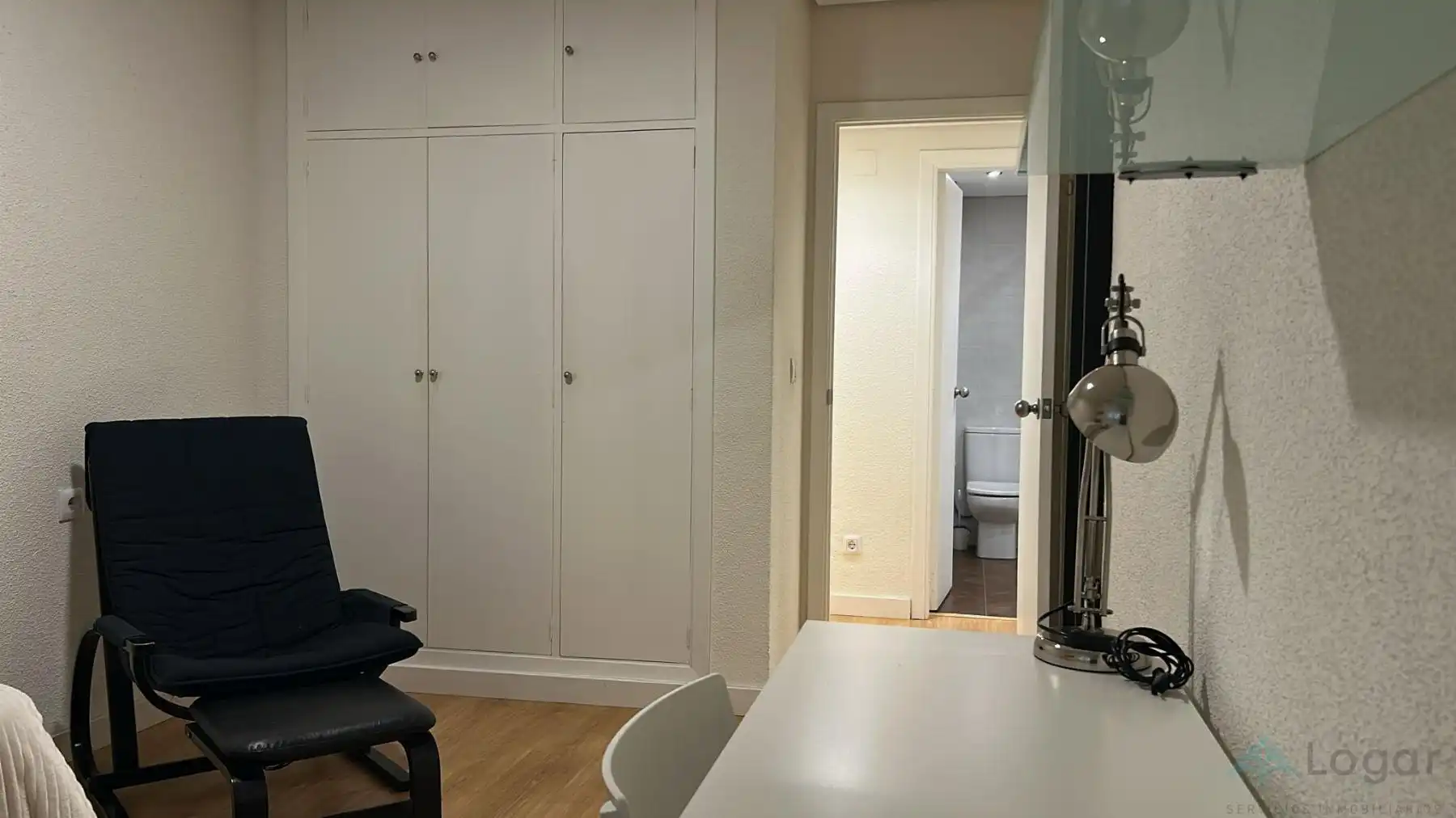 Bedroom of Flat for rent in Murcia  with Air Conditioner, Heating and Parquet flooring