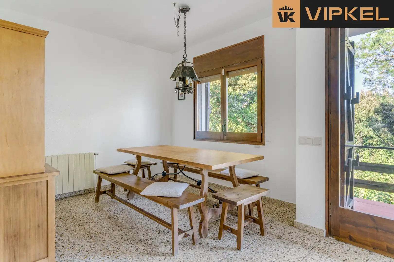 Comedor de Casa o chalet en venta en Sant Pere de Vilamajor con Calefacción, Jardín privado y Terraza