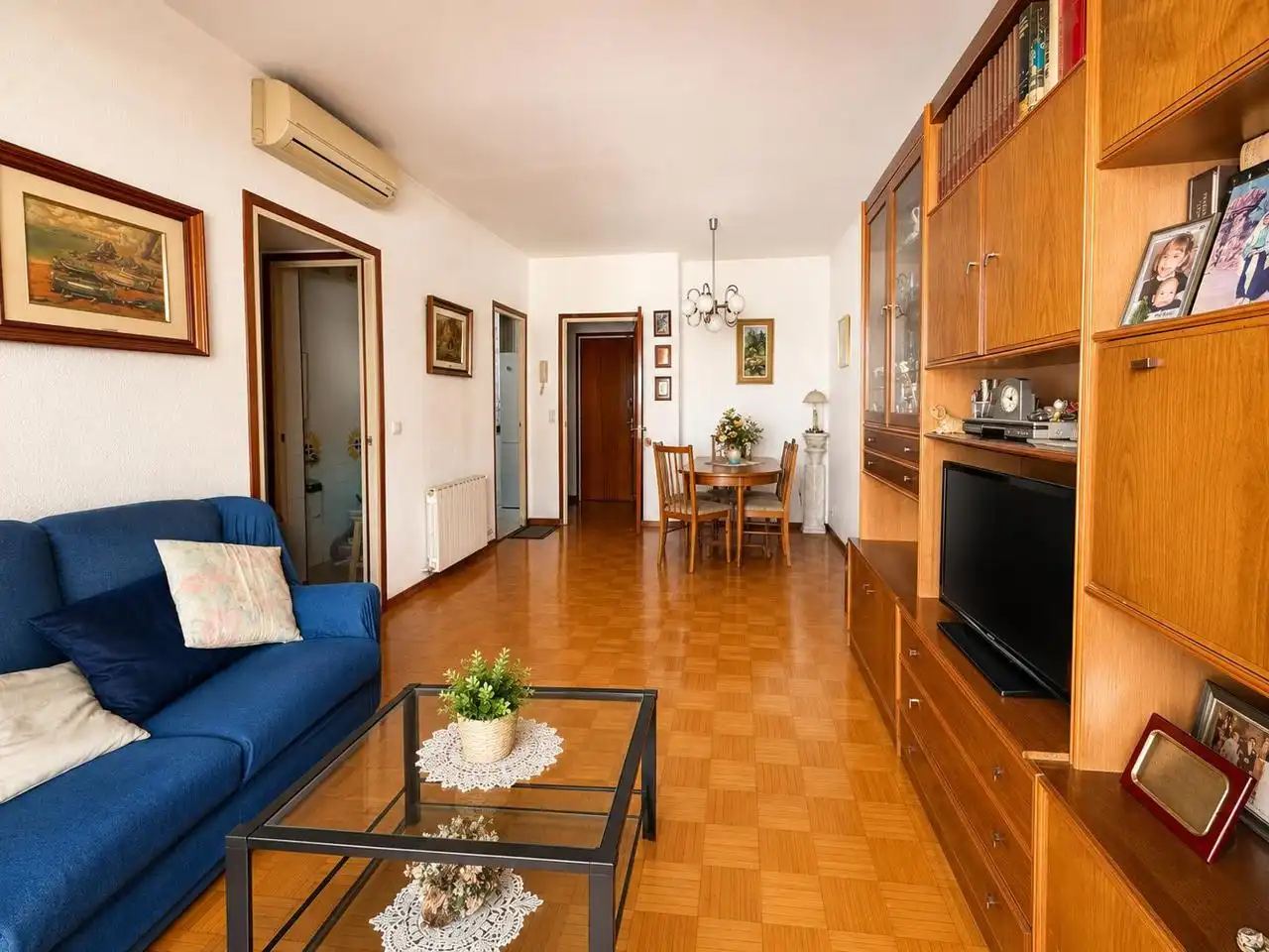 Sala d'estar de Pis en venda en Badalona amb Aire condicionat, Calefacció i Terrassa