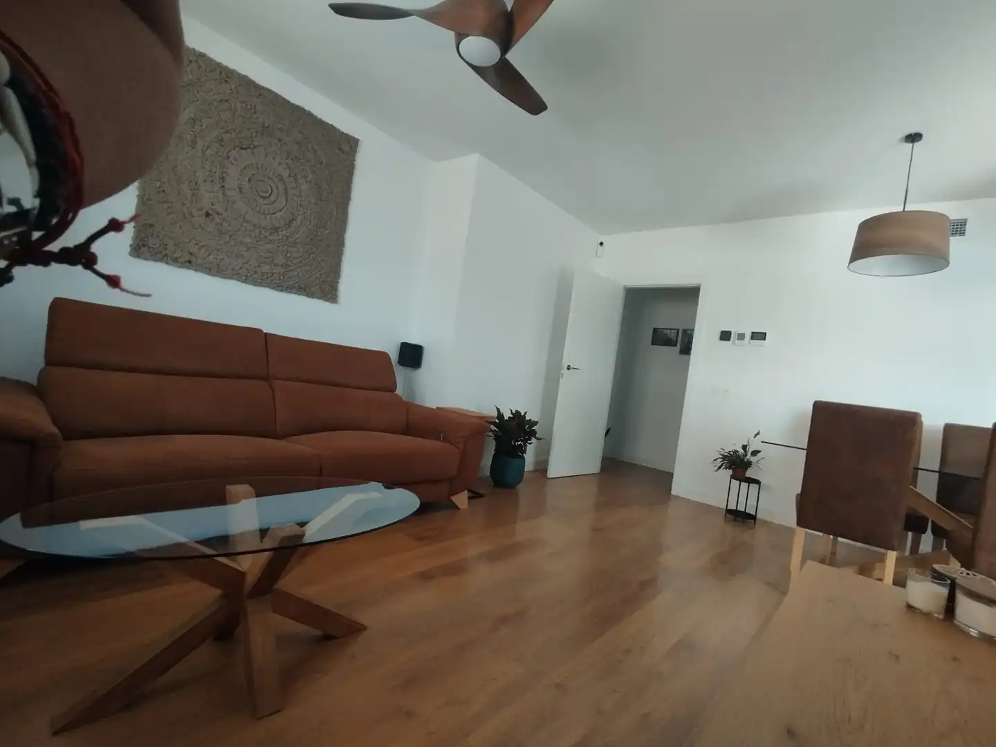 Sala d'estar de Àtic en venda en Rivas-Vaciamadrid amb Aire condicionat, Calefacció i Parquet