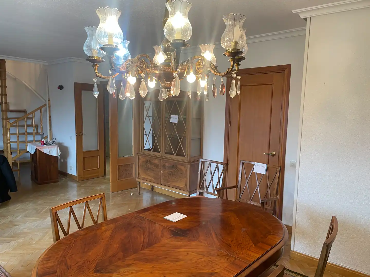 Comedor de Ático en venta en Pozuelo de Alarcón con Aire acondicionado, Calefacción y Jardín privado