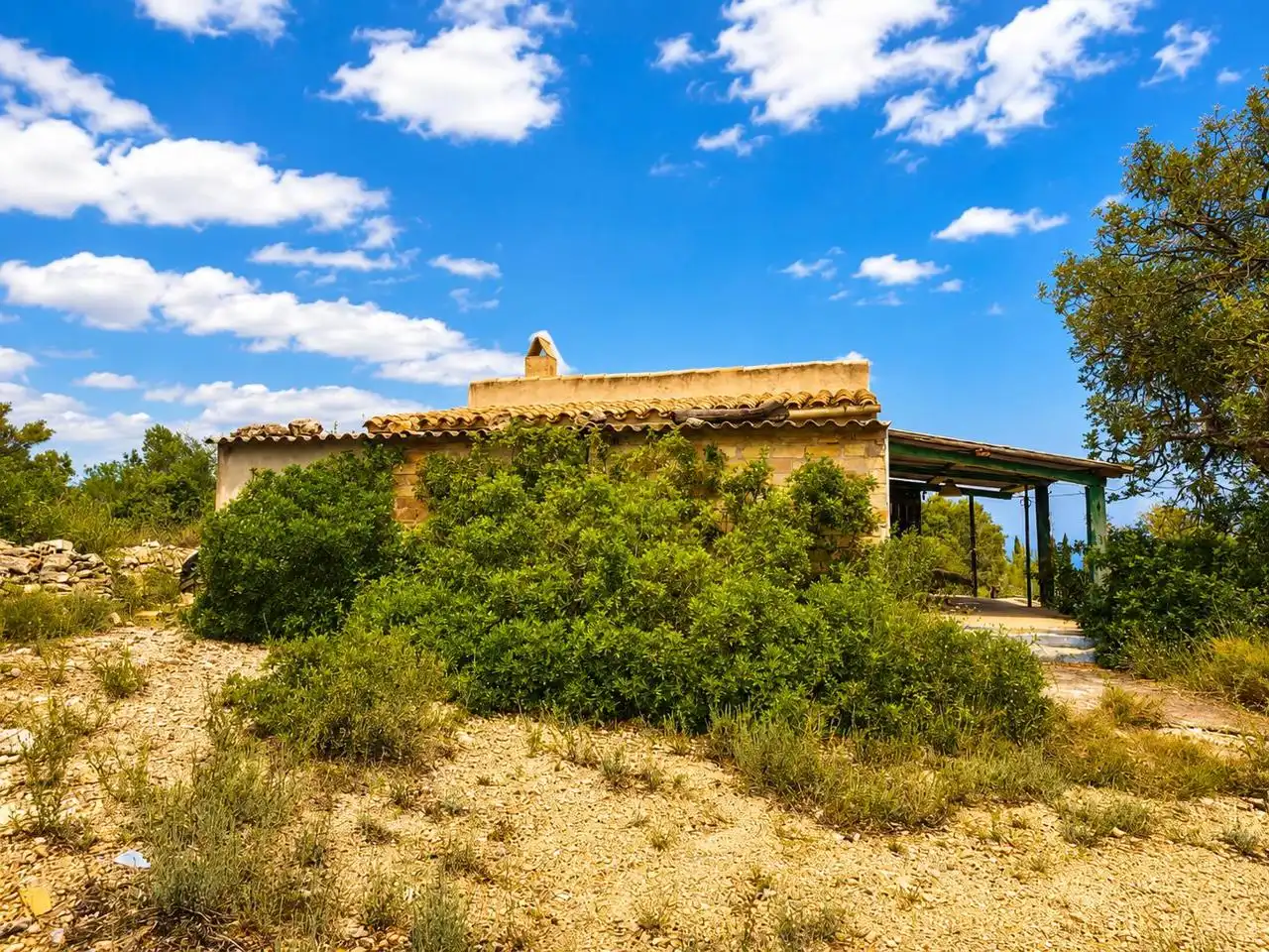 Exterior view of Country homes for sale in L'Ametlla de Mar   with Private garden and Terrace