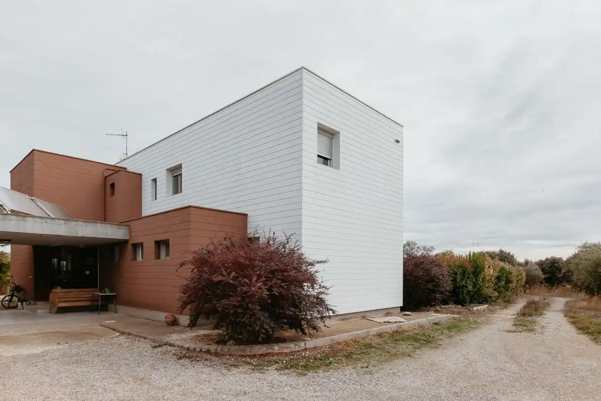 Vista exterior de Casa o chalet en venta en Huesca con Aire acondicionado, Calefacción y Jardín privado