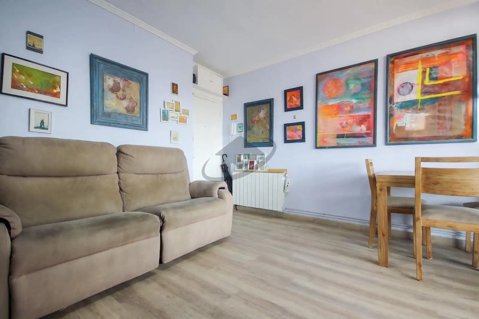 Sala d'estar de Àtic en venda en Barberà del Vallès amb Calefacció i Terrassa