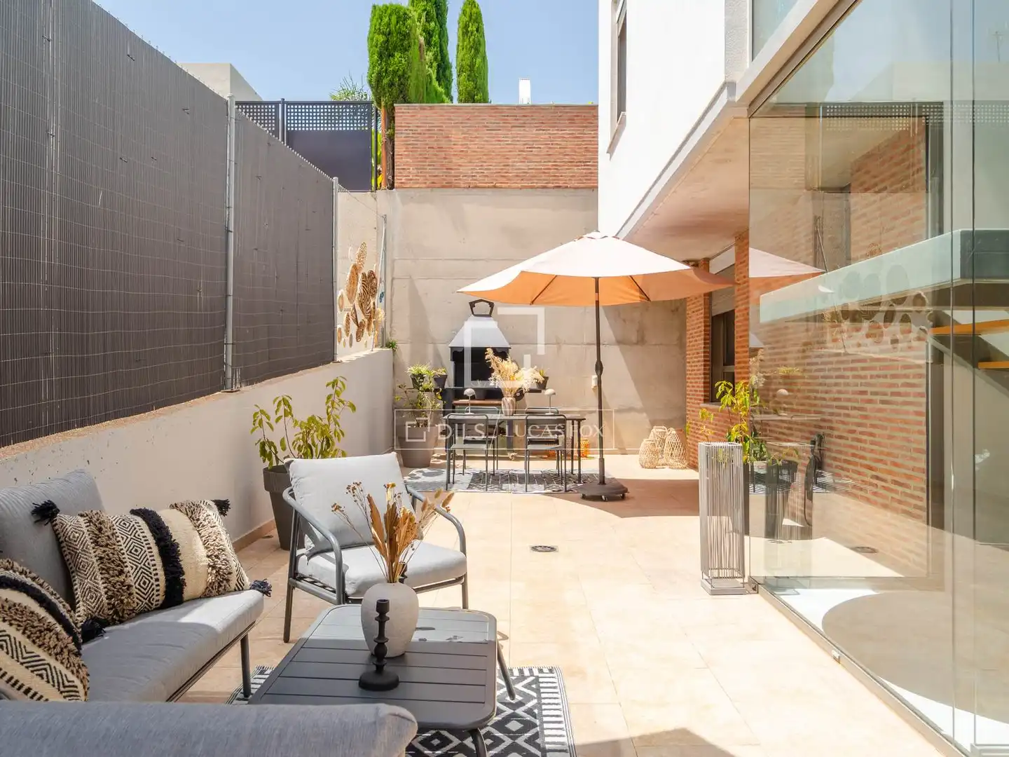 Terrassa de Casa o xalet en venda en Bétera amb Aire condicionat, Jardí privat i Terrassa