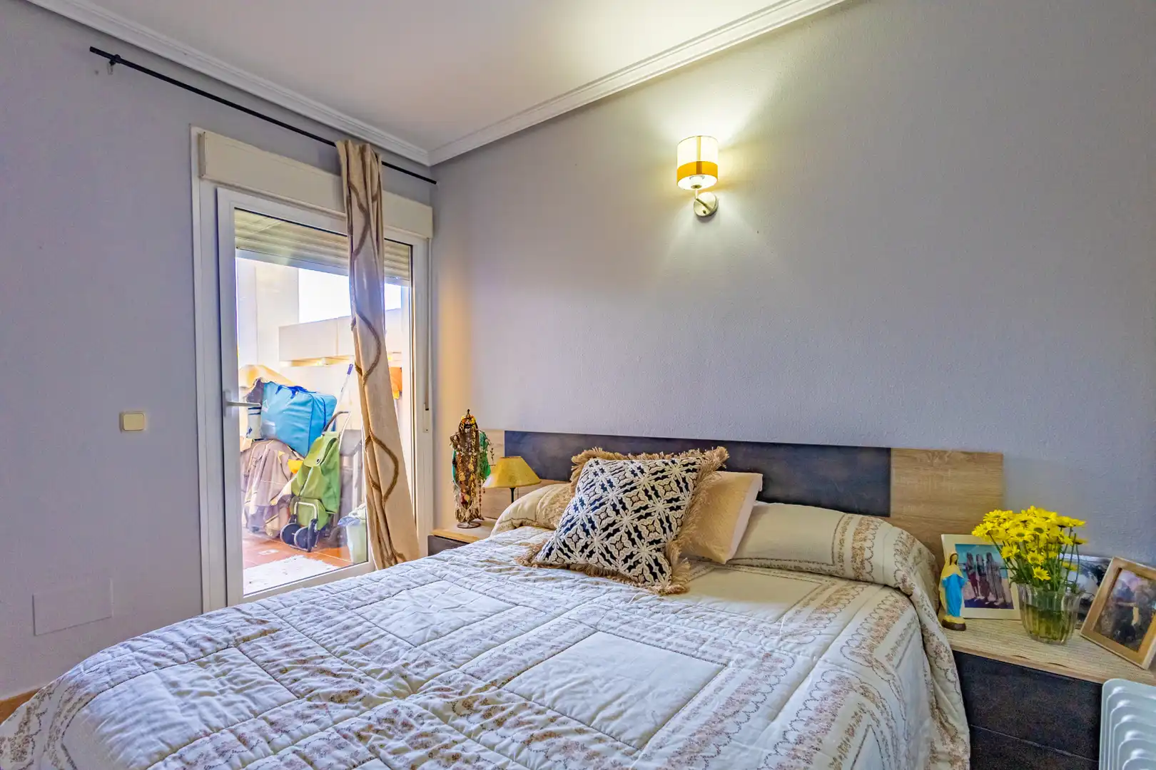 Bedroom of Apartments for sale in Vera  with Air Conditioner, Heating and Private garden