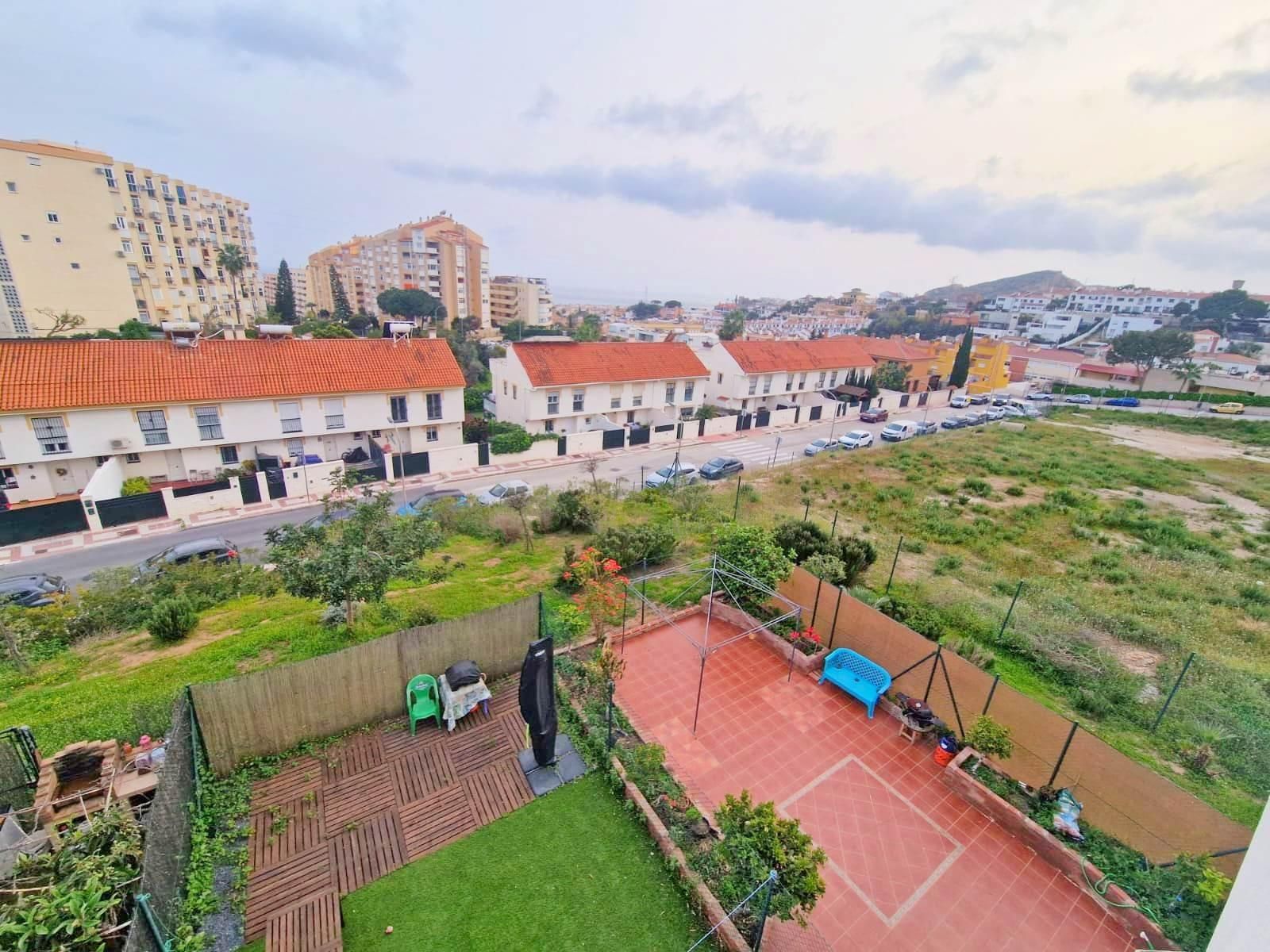 Exterior view of Flat for sale in Rincón de la Victoria  with Air Conditioner, Heating and Private garden