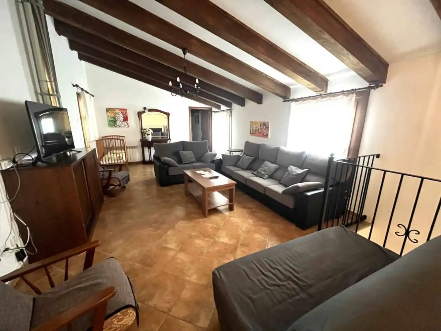 Living room of Houses for rent in Manacor  with Air Conditioner, Private garden and Terrace