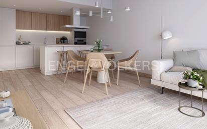 Living room of Flat for sale in L'Hospitalet de Llobregat  with Air Conditioner, Heating and Parquet flooring