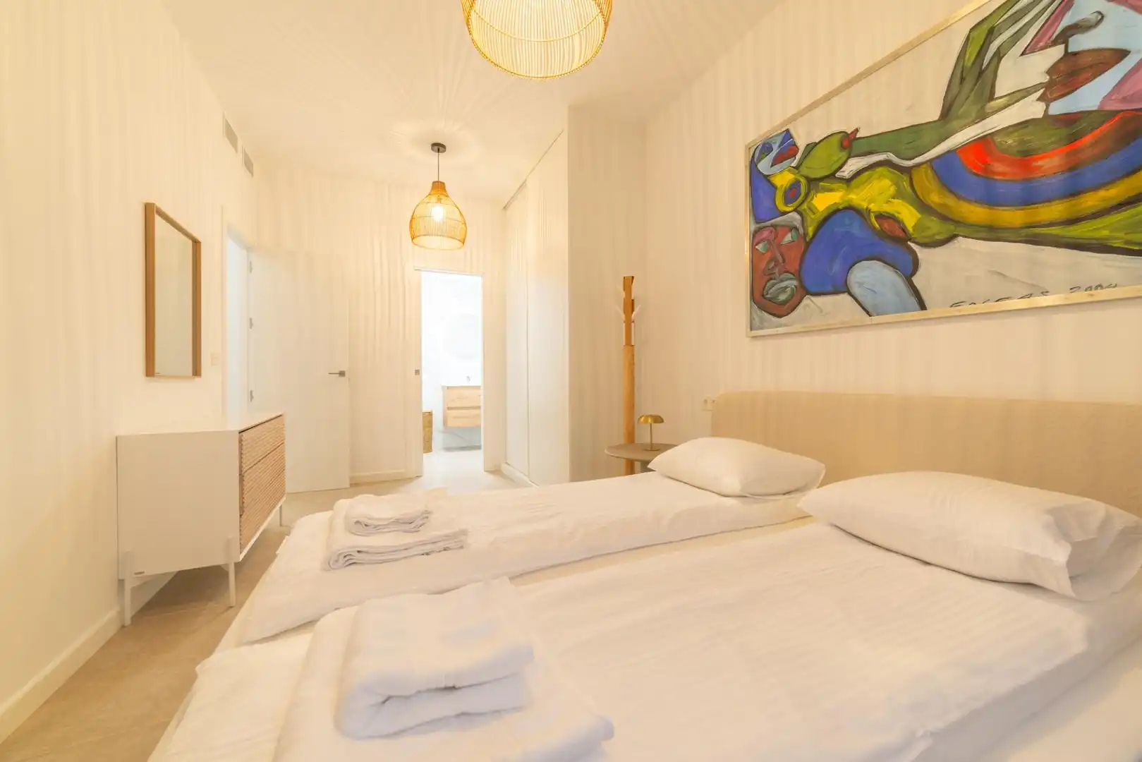 Bedroom of Apartments for sale in San Javier  with Air Conditioner, Storage room and Alarm