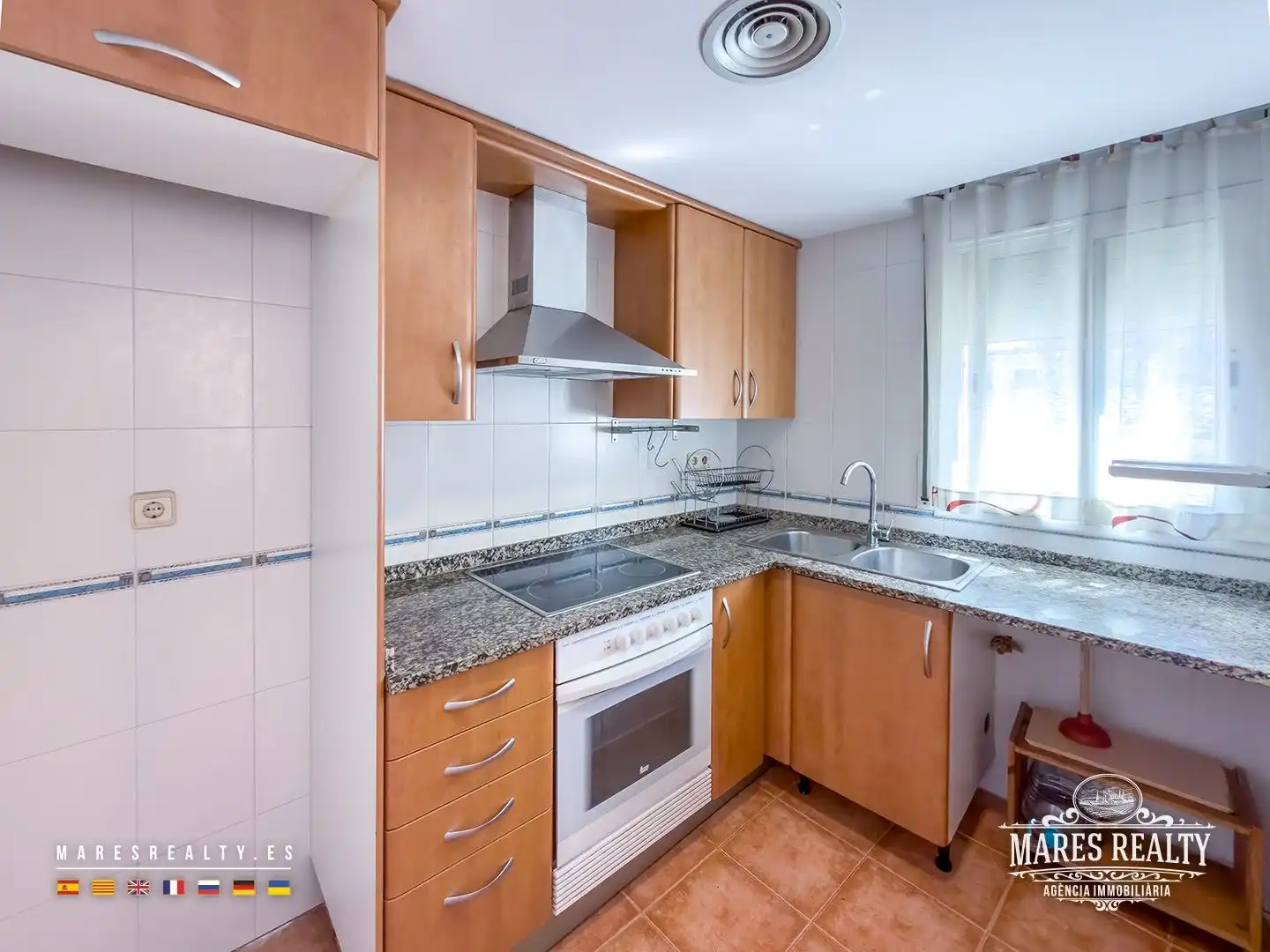 Kitchen of Flat for sale in Blanes  with Air Conditioner and Heating