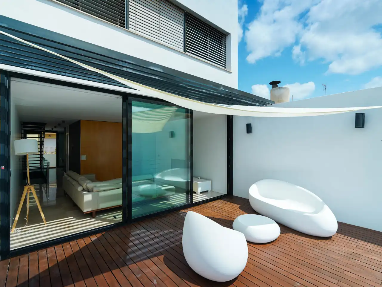Terraza de Casa adosada en venta en Almoradí con Aire acondicionado, Calefacción y Parquet