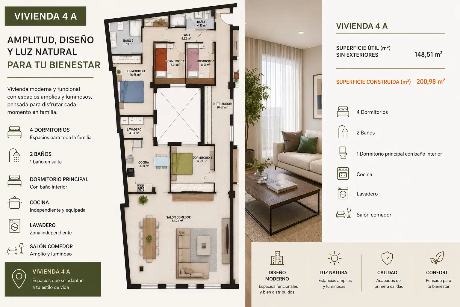 New build Flat with lift for sale in Plaza San Agustín 7