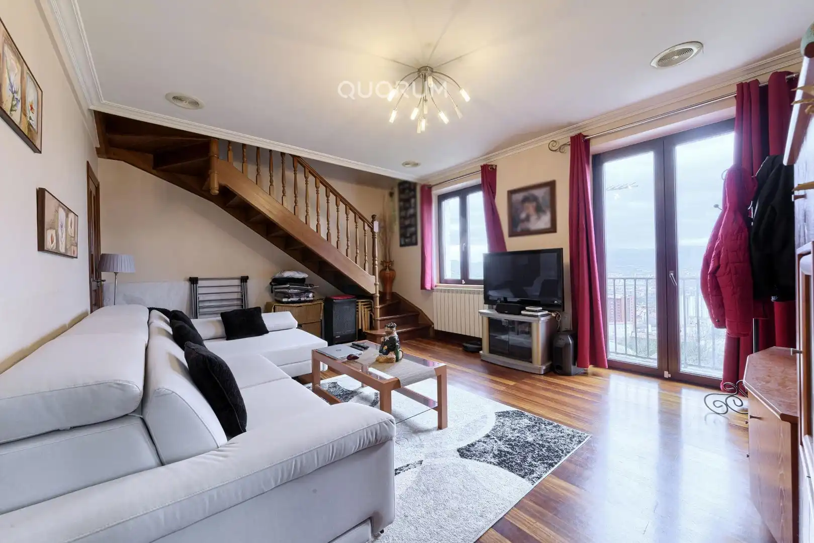 Wohnzimmer von Country house zum Verkauf in Bilbao  mit Heizung, Terrasse und Möbliert
