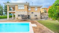 Swimming pool of House or chalet for sale in Girona Capital  with Air Conditioner, Terrace and Swimming Pool