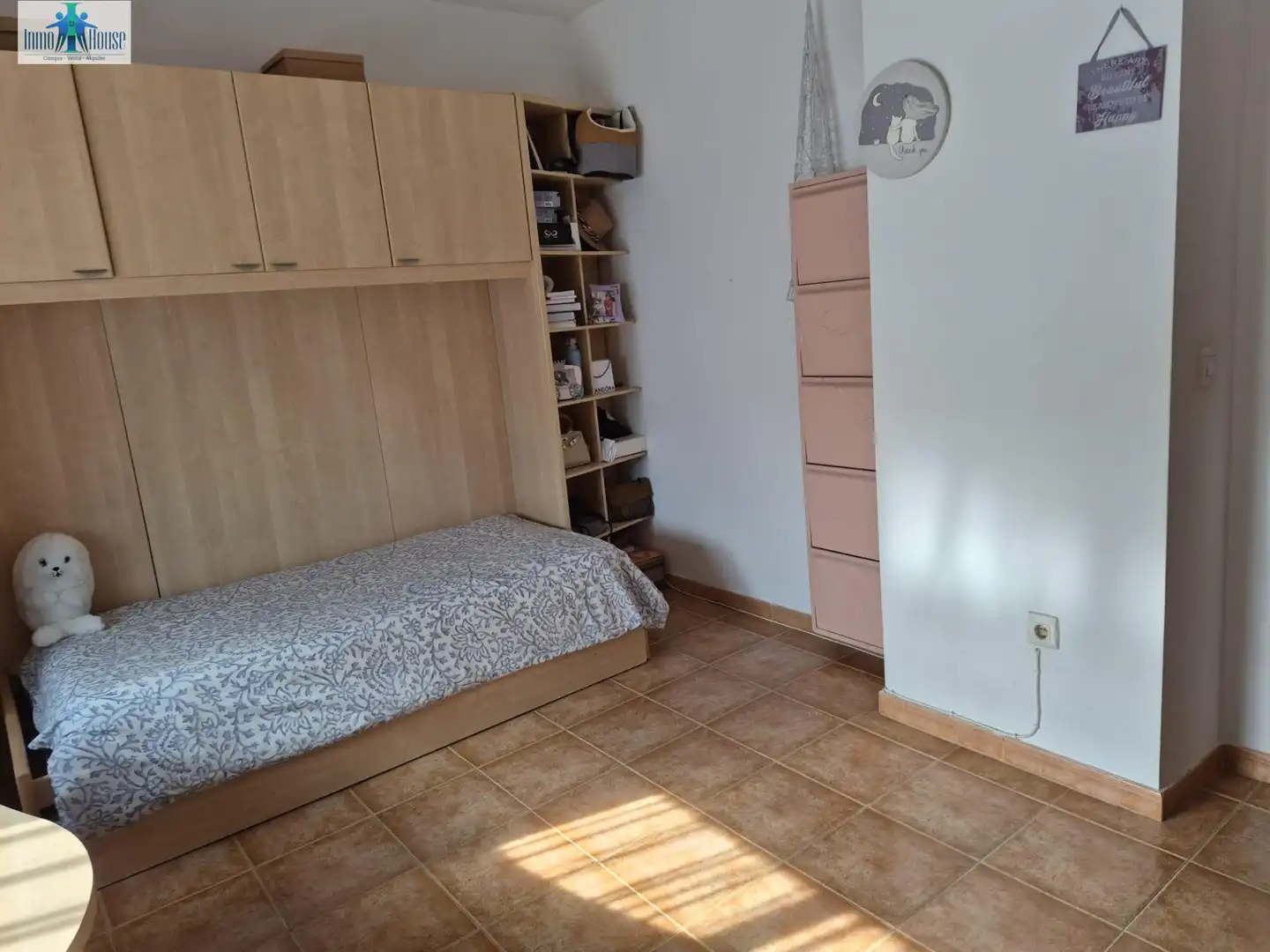 Dormitori de Casa o xalet en venda en Motilleja amb Aire condicionat, Jardí privat i Terrassa
