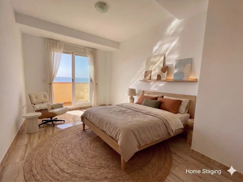 Schlafzimmer von Einfamilien-Reihenhaus zum Verkauf in Vélez-Málaga mit Klimaanlage, Terrasse und Abstellraum