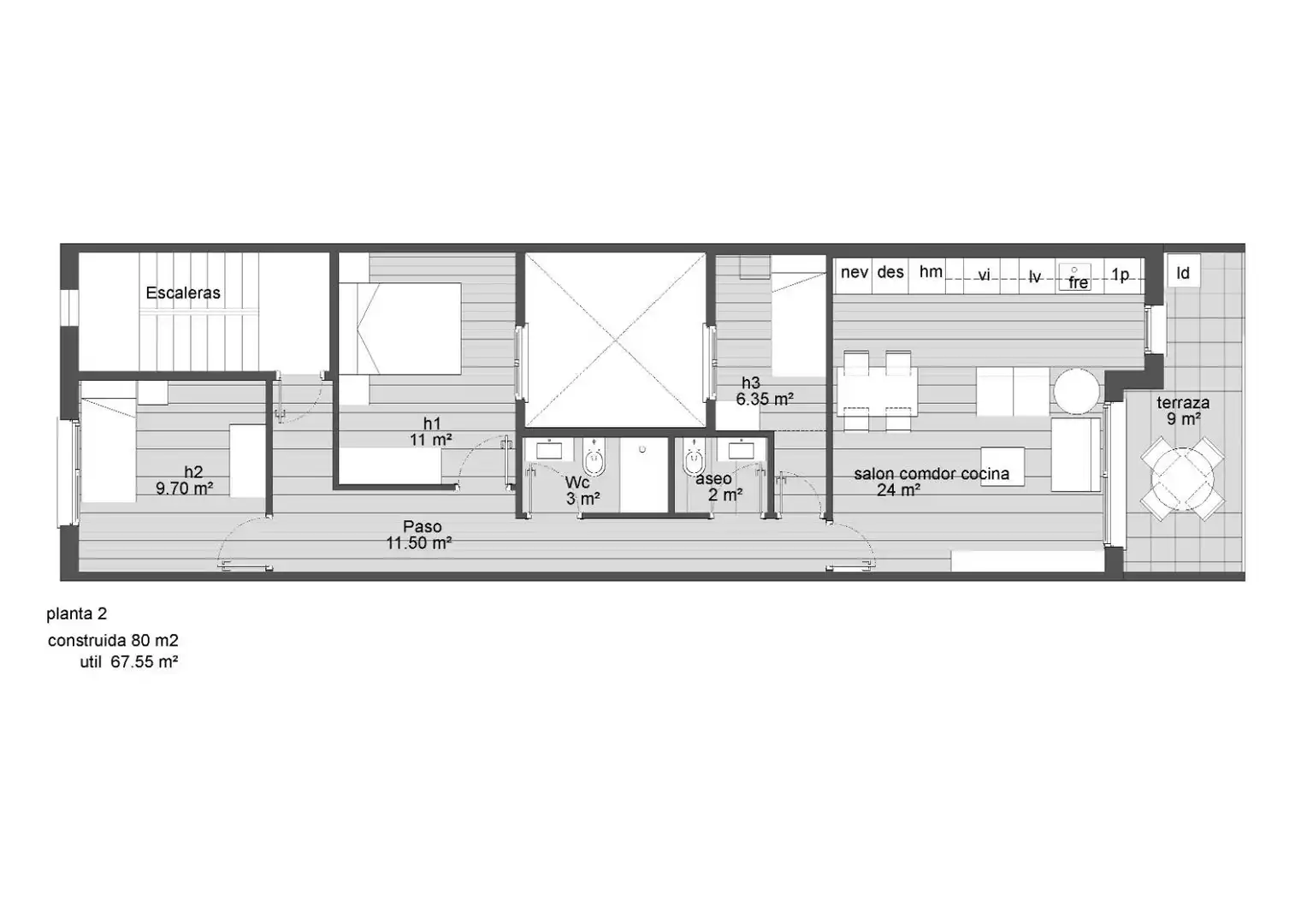Appartamento con terrazza in vendita a Centre - Sant Oleguer, imagen 18