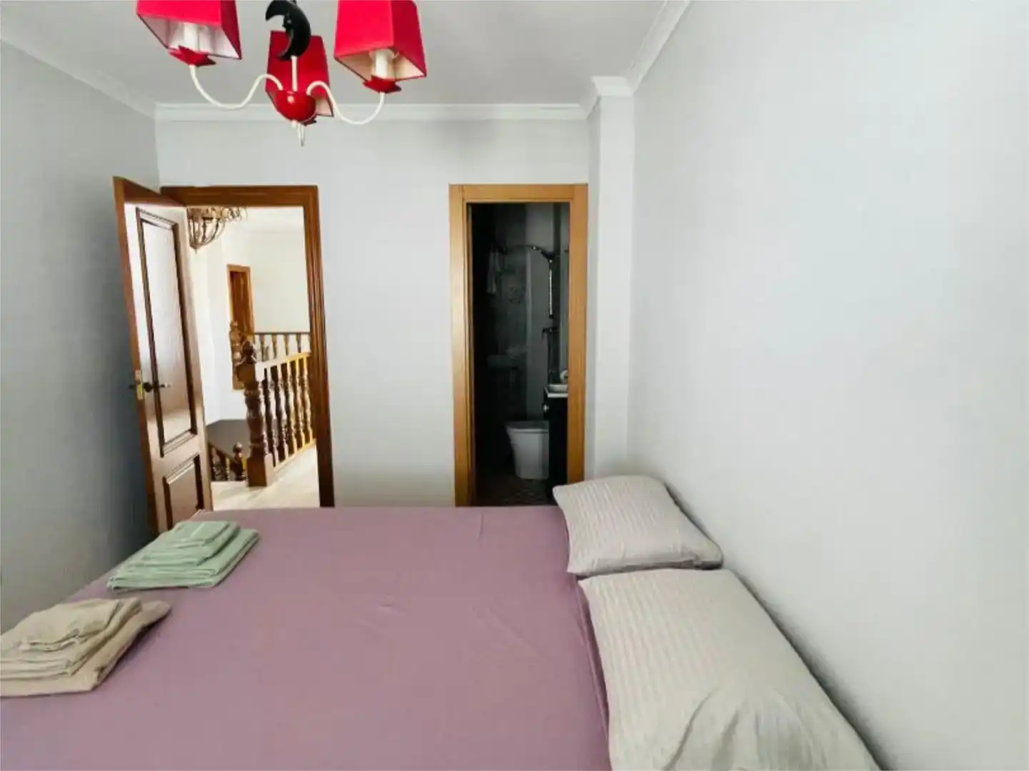 Dormitori de Casa o xalet de lloguer en Castellón de la Plana / Castelló de la Plana amb Aire condicionat, Jardí privat i Parquet