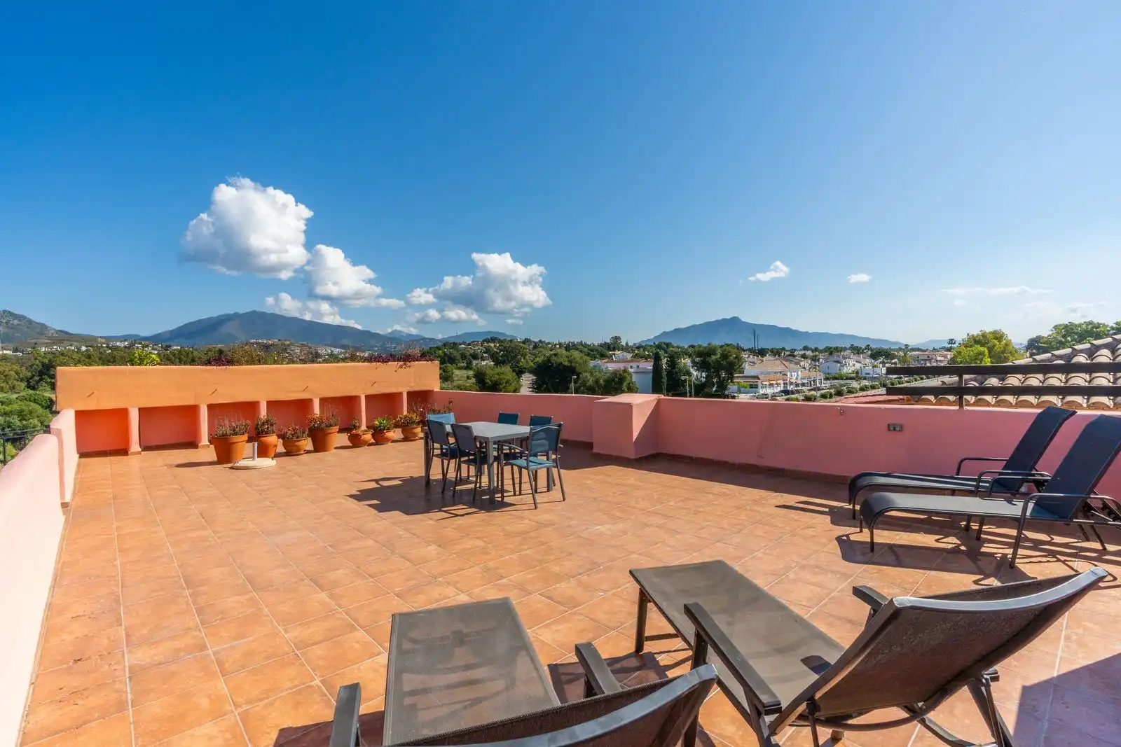Terraza de Ático en venta en Estepona con Aire acondicionado, Terraza y Amueblado