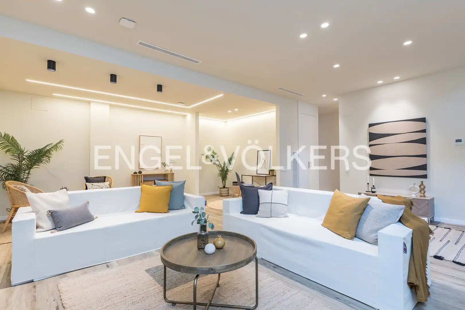 Sala de estar de Casa o chalet en venta en Sitges con Aire acondicionado, Calefacción y Jardín privado