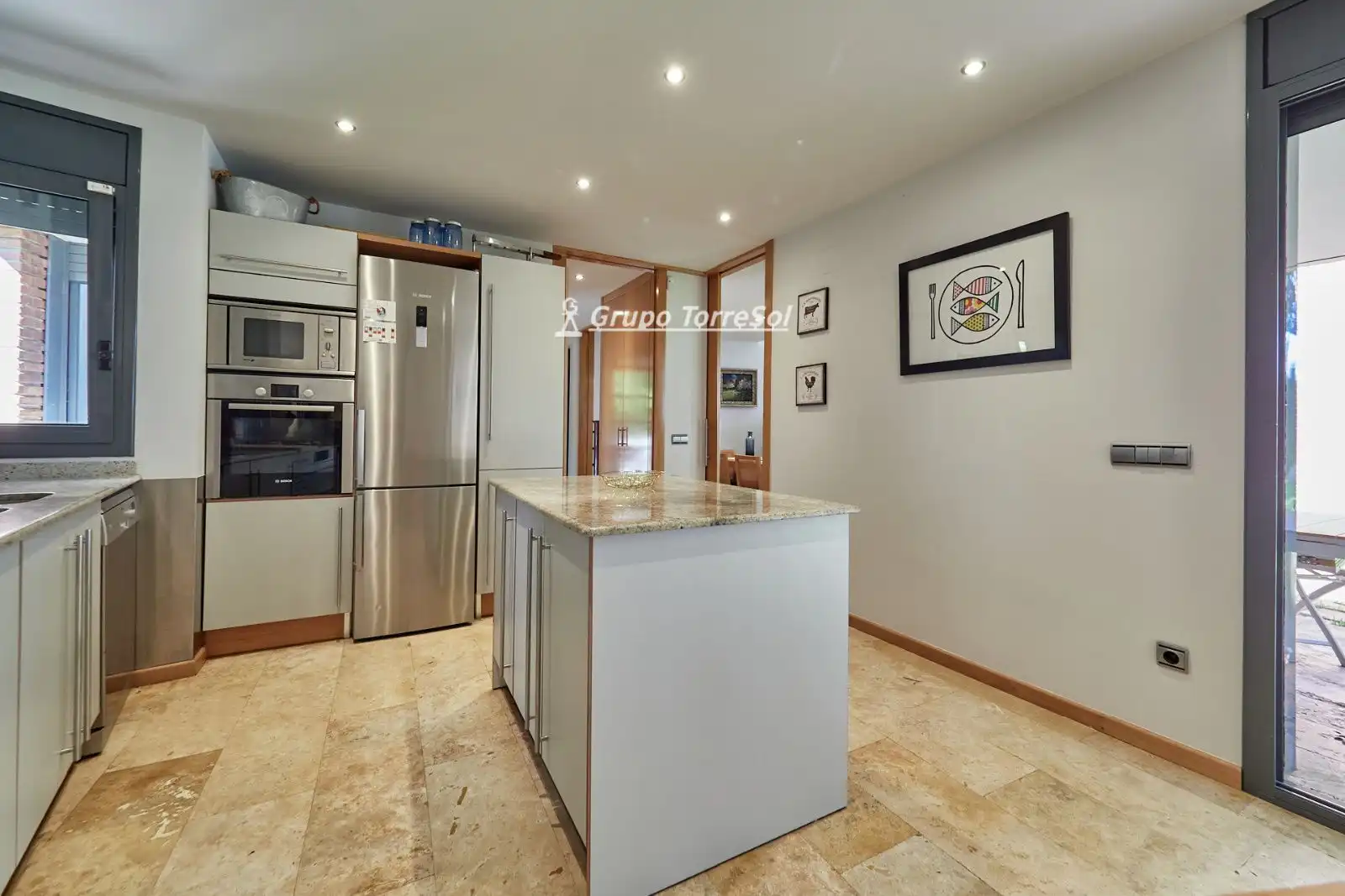 Cocina de Casa o chalet en venta en Cunit Residencial