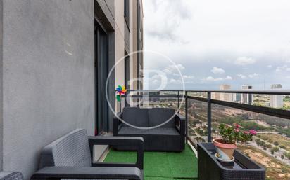 Terrace of Flat for sale in  Valencia Capital  with Air Conditioner, Heating and Terrace