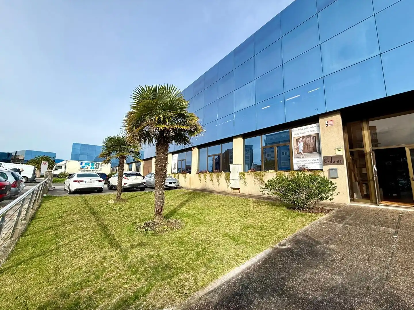 Exterior view of Industrial buildings for sale in Arteixo