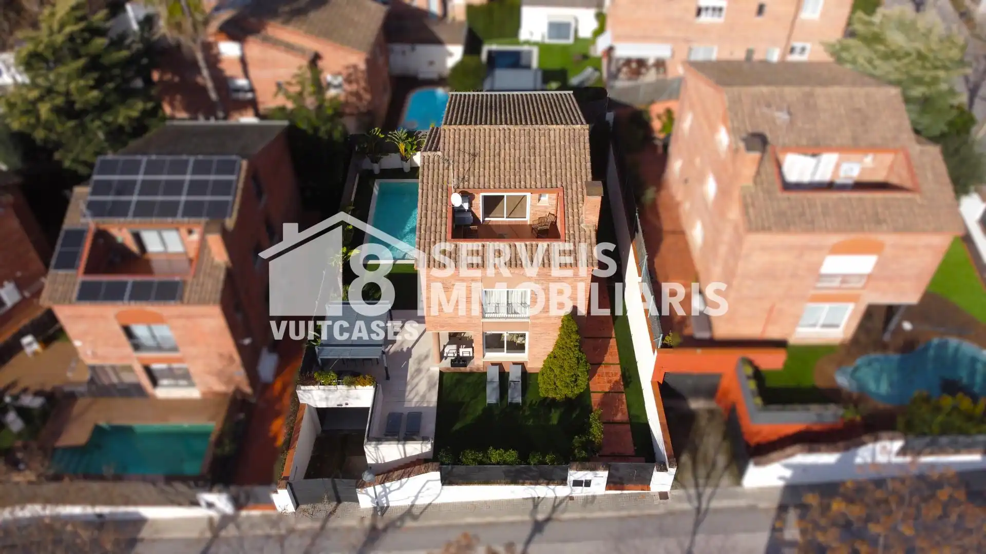 Exterior view of Houses for sale in El Masnou  with Heating, Private garden and Terrace