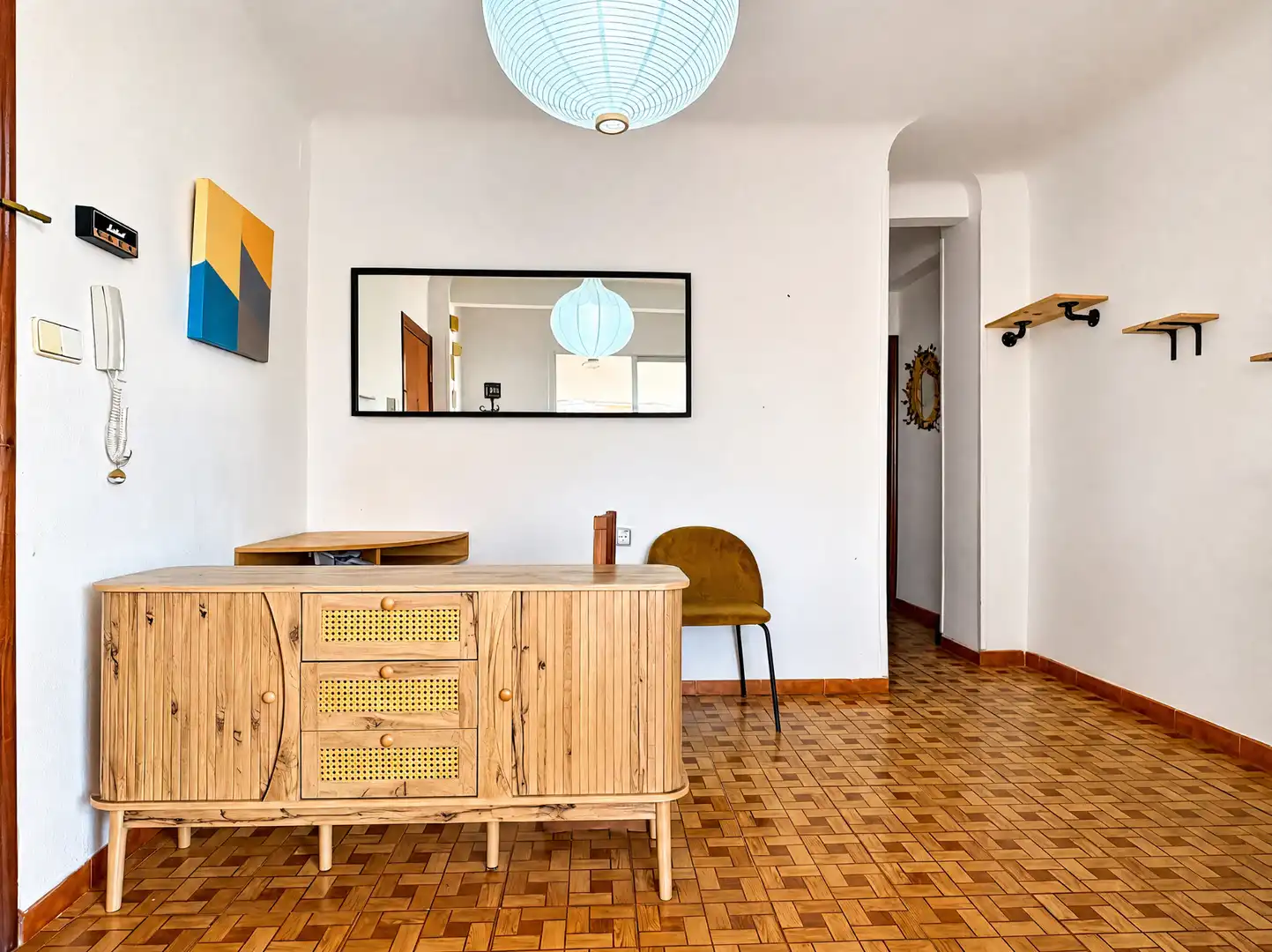 Esszimmer von Wohnung zum Verkauf in Alicante / Alacant mit Klimaanlage, Möbliert und Waschmaschine
