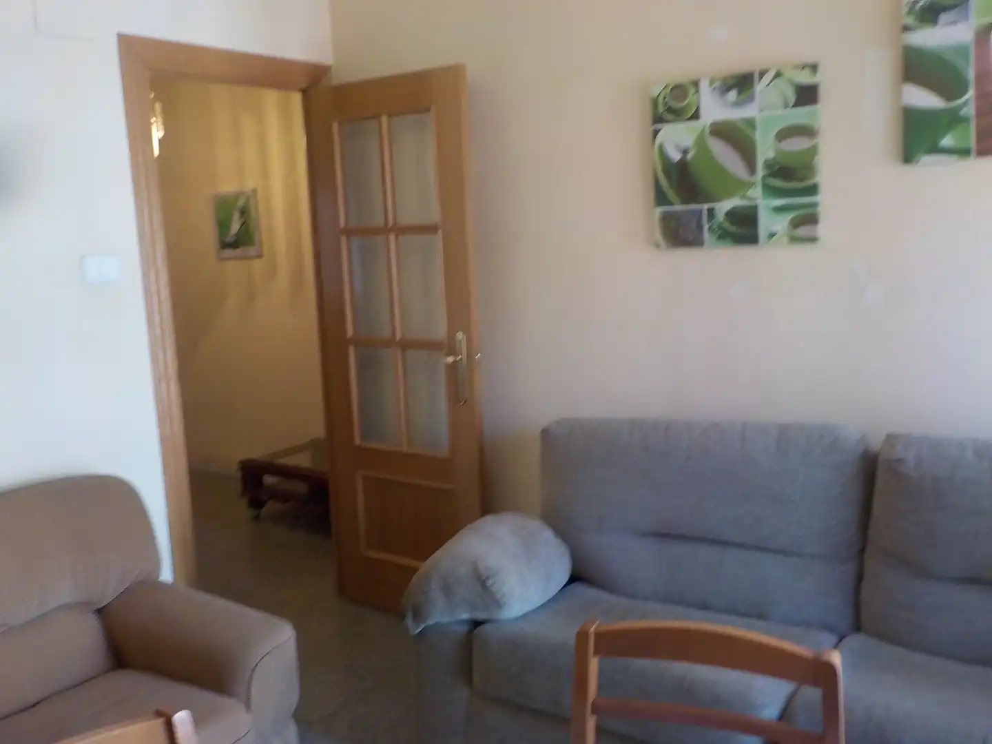 Sala de estar de Piso en venta en Valencia con Aire acondicionado, Amueblado y Horno