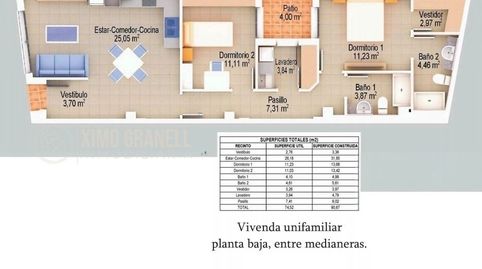 Foto 2 de Casa o chalet en venta en La Vall d'Uixó, Castellón