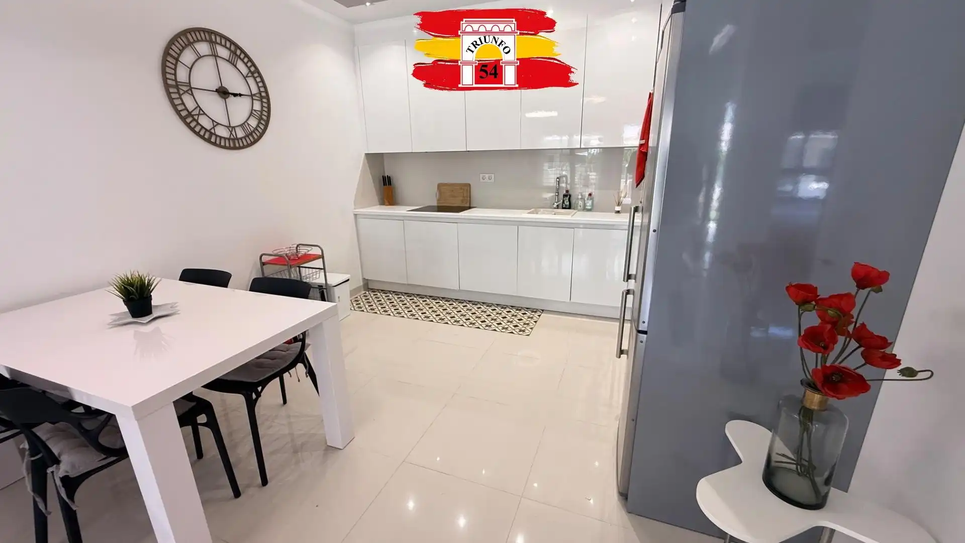Cuina de Casa o xalet en venda en Pilar de la Horadada amb Aire condicionat, Terrassa i Moblat