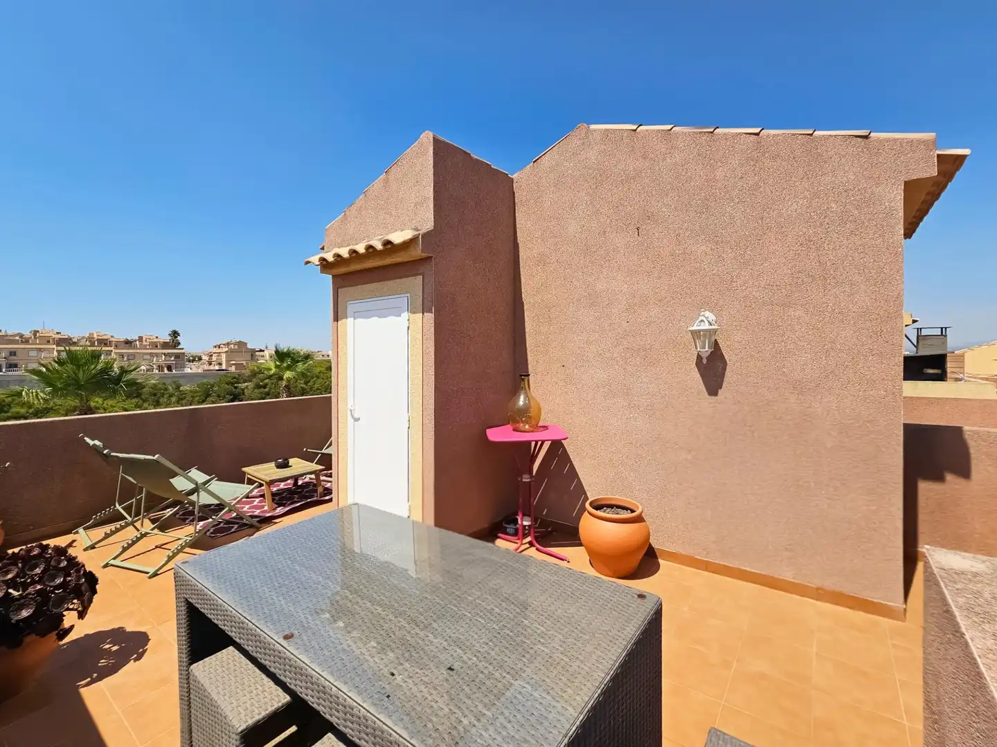 Terrassa de Casa o xalet en venda en Santa Pola amb Aire condicionat, Jardí privat i Moblat