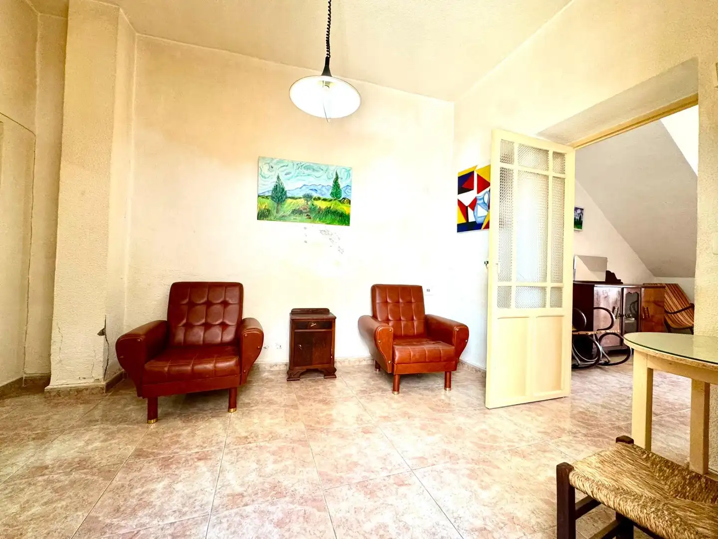 Sala de estar de Casa o chalet en venta en Murcia con Aire acondicionado