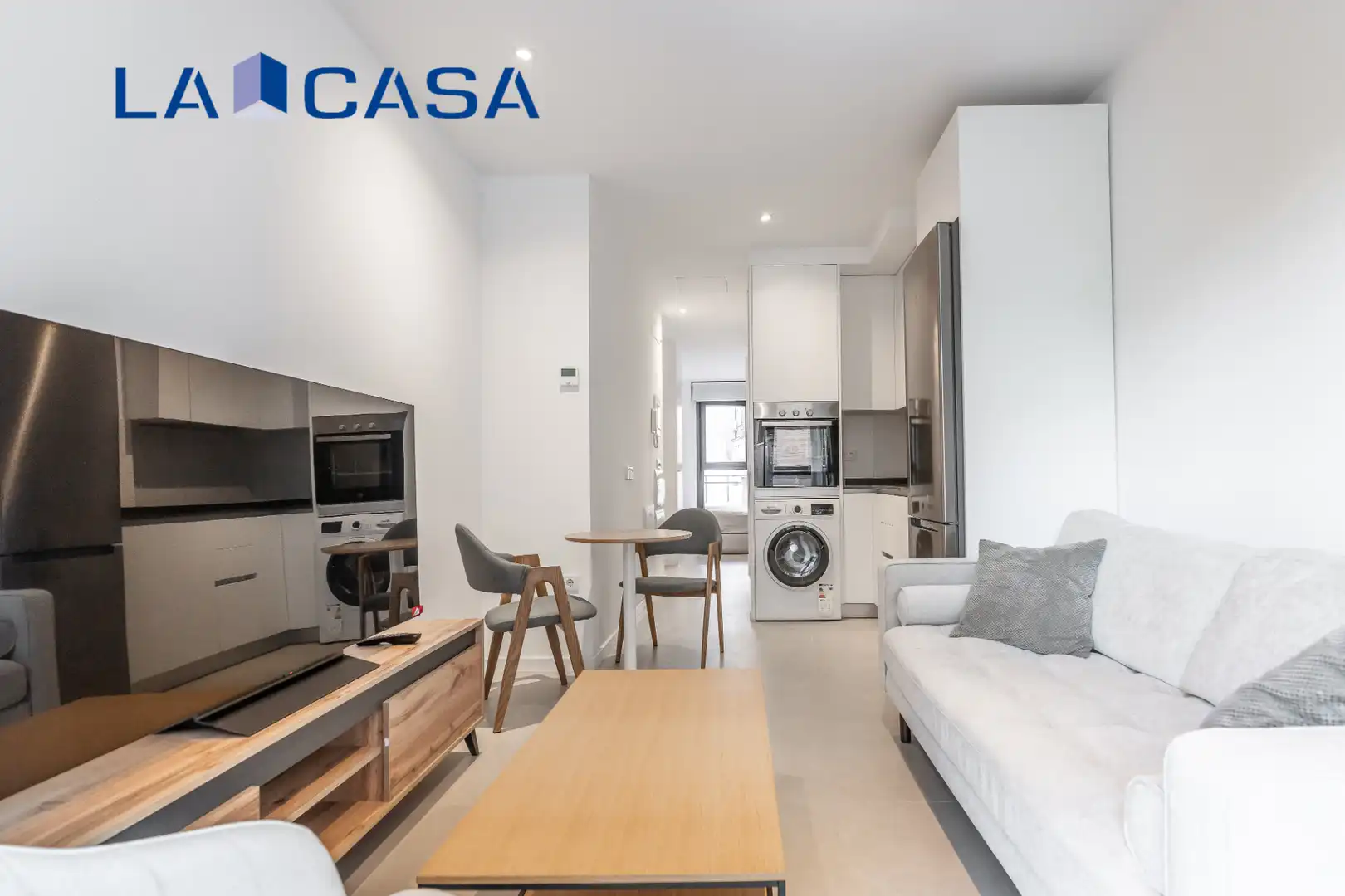 Living room of Flat for sale in Madrid