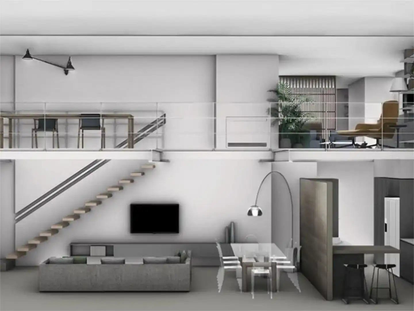 Sala de estar de Loft en venta en Arona con Aire acondicionado, Parquet y Trastero