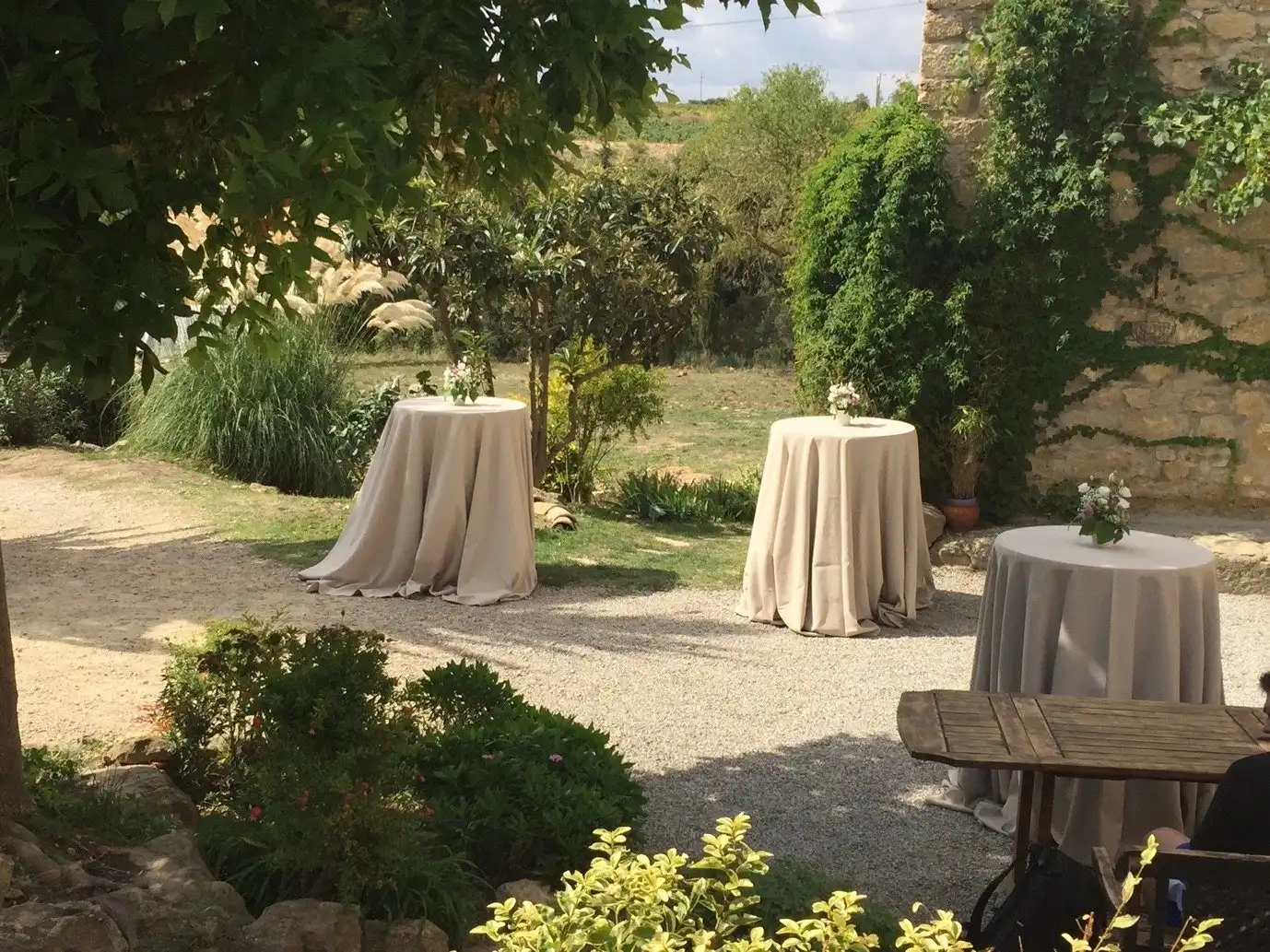 Terraza de Finca rústica en venta en Sant Sadurní d'Anoia con Aire acondicionado, Calefacción y Jardín privado