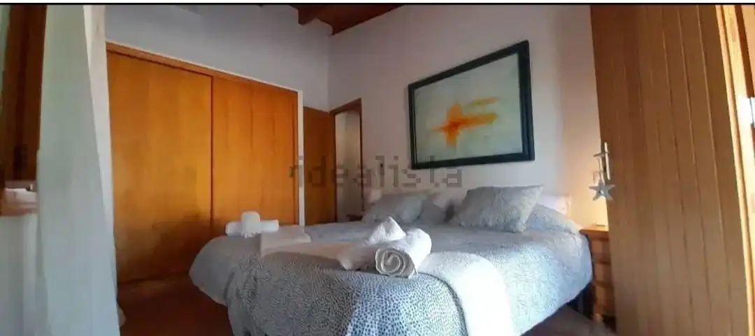 Schlafzimmer von Country house zur Miete in Pollença mit Klimaanlage, Privatgarten und Terrasse