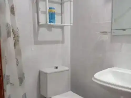 Badezimmer von Wohnung zur Miete in Albacete mit Klimaanlage, Möbliert und Balkon