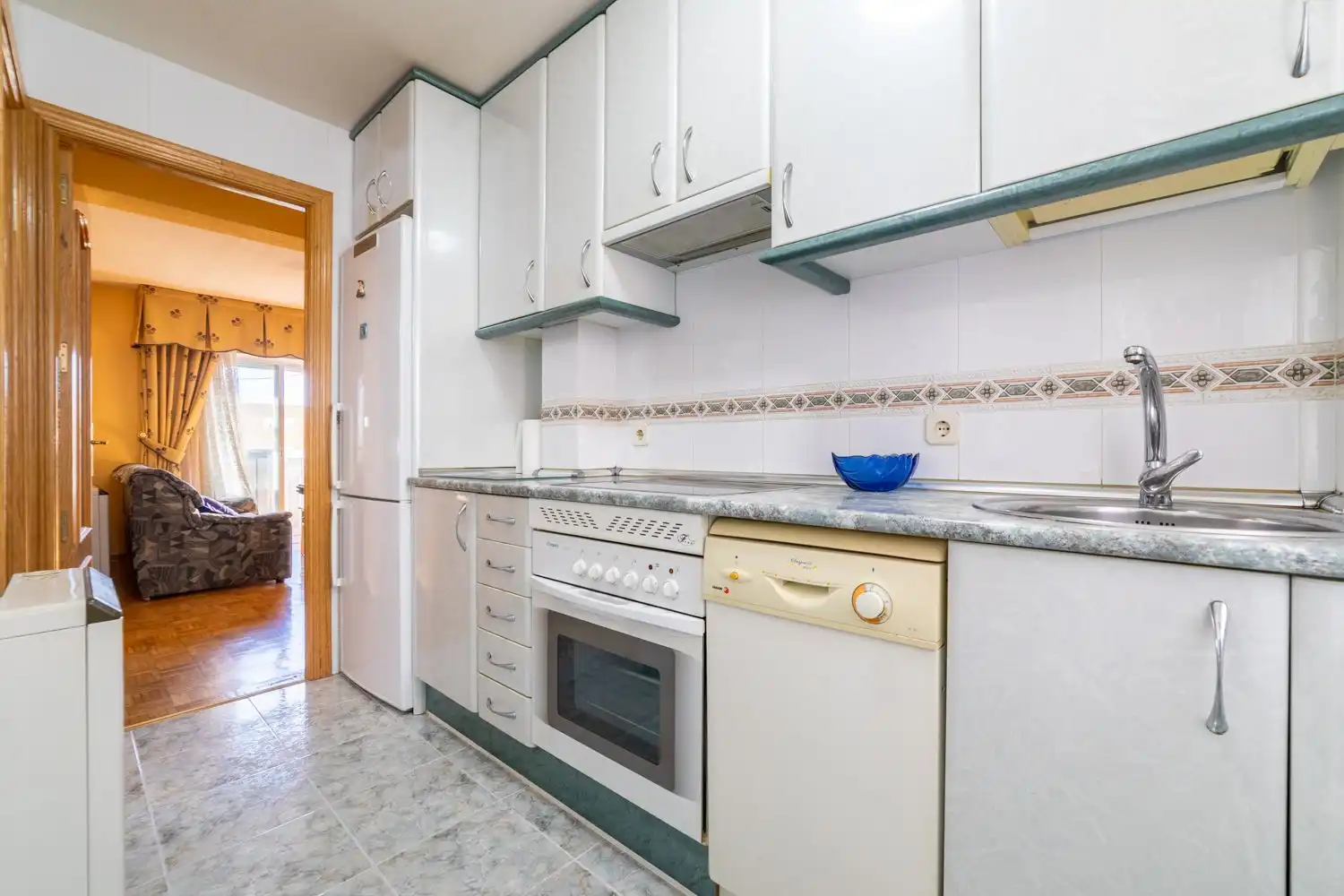 Kitchen of Flat for sale in Madrid  with Heating and Terrace